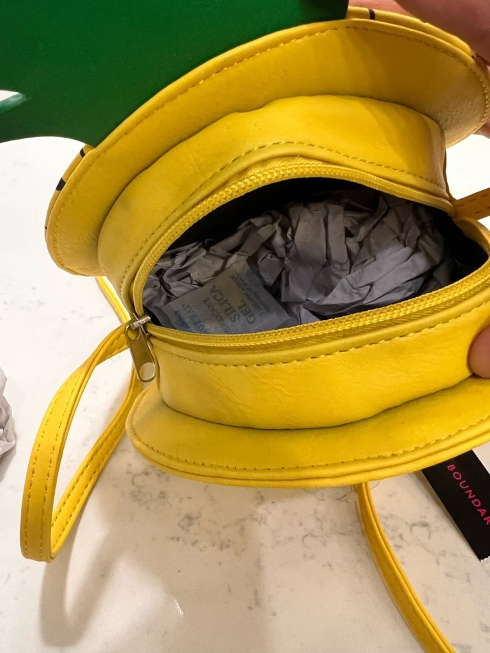 Pineapple Kids Crossbody Bag in Yellow and Green